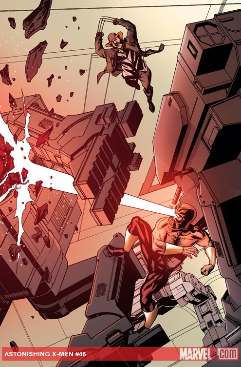 Astonishing X-Men #46 preview art by Mike McKone