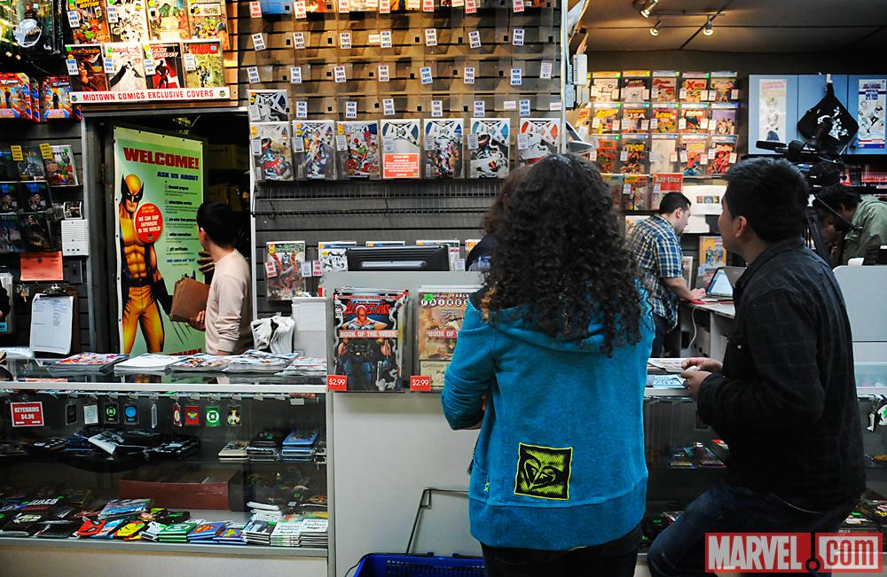 Avengers Vs X-Men Release Party at Midtown Comics