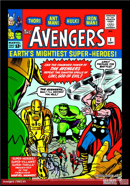 The Avengers #1 Cover