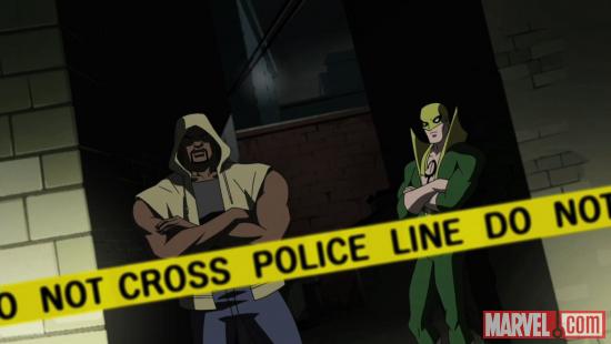 Power Man and Iron Fist in Avengers: EMH!