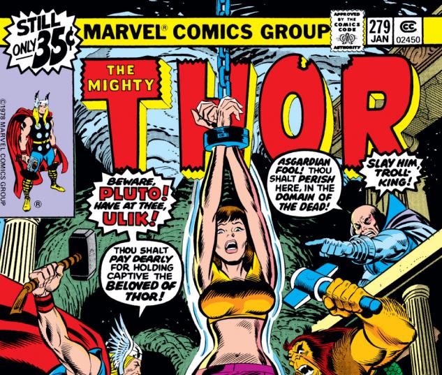Thor (1966) #279 Cover