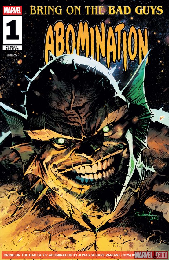 BRING ON THE BAD GUYS: ABOMINATION (2025) #1 (Variant)