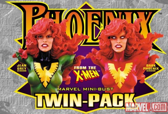 Phoenix 2 Pack Mini-Busts by Bowen Designs