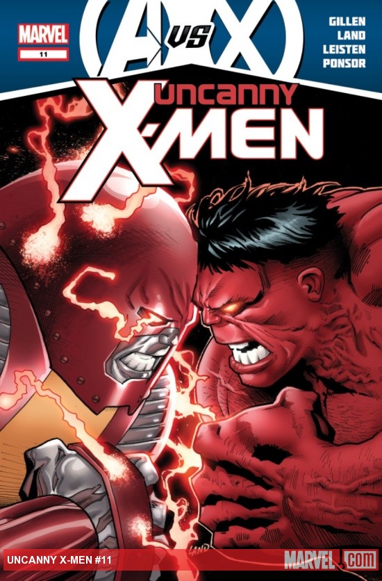 Uncanny X-Men (2011) #11 cover by Greg Land