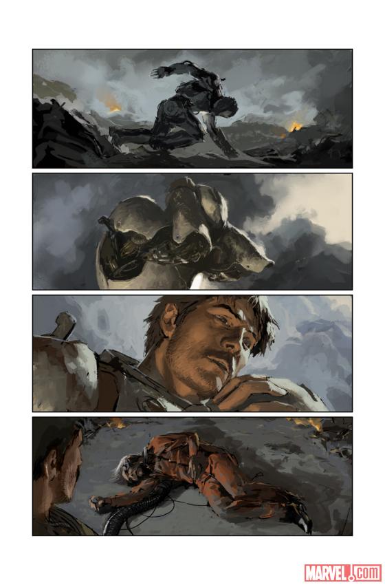 Iron Man: Season One preview art by Gerald Parel