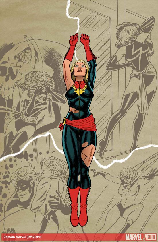 Captain Marvel (2012) #14 Cover