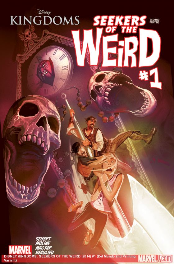 Disney Kingdoms: Seekers of the Weird (2014) #1 (Del Mundo 2nd Printing Variant)
