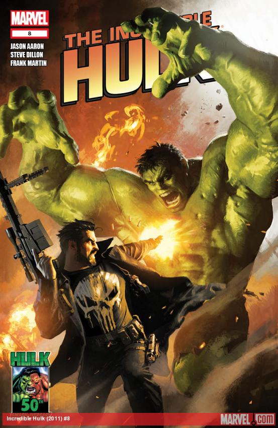 Incredible Hulk #8 cover by Michael Komarck