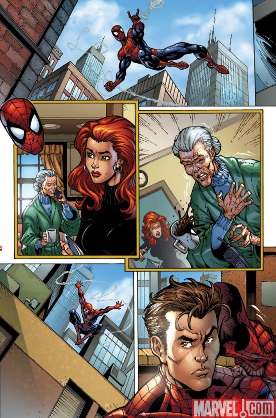 SPIDER-MAN: THE CLONE SAGA preview art by Todd Nauck