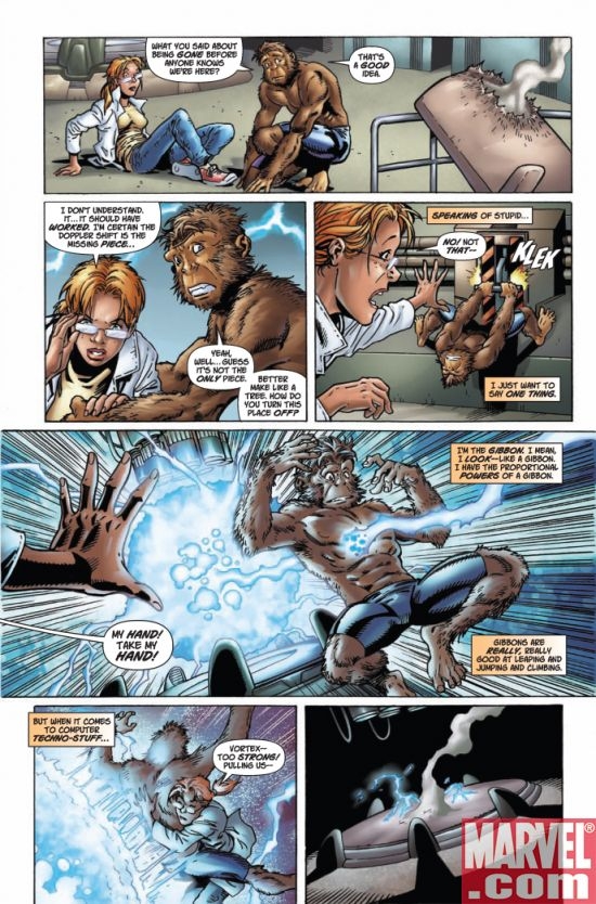 MARVEL APES #1, page 6