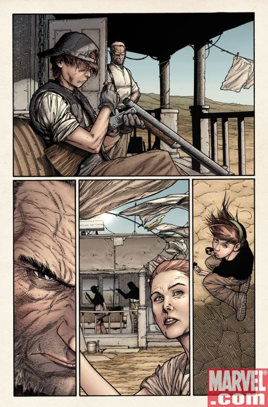 WOLVERINE #66 preview art by Steve McNiven