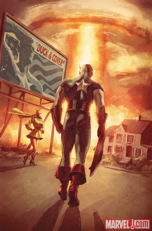 CAPTAIN AMERICA: PATRIOT #4 cover by Mitch Breitweiser