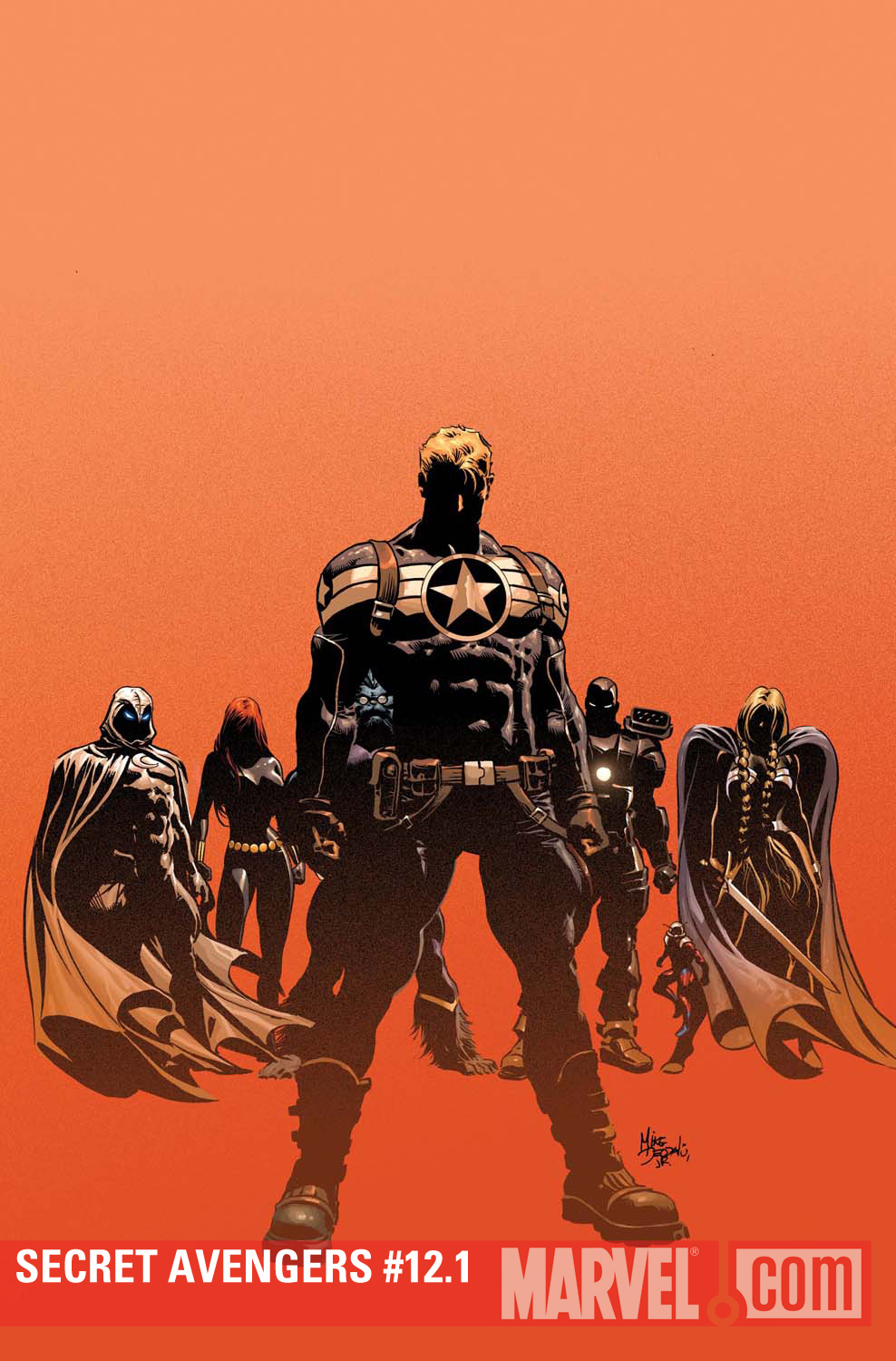 Secret Avengers #12.1 cover by Mike Deodato