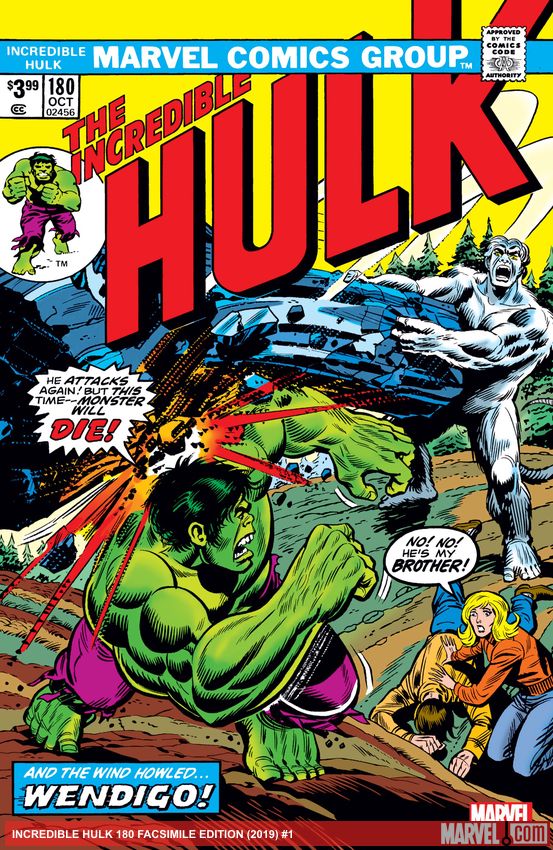 Incredible Hulk: Facsimile Edition (2020) #180