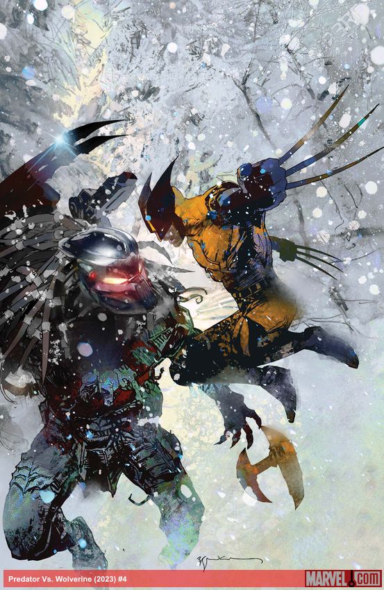 Predator Vs. Wolverine (2023) #4 (Variant)
