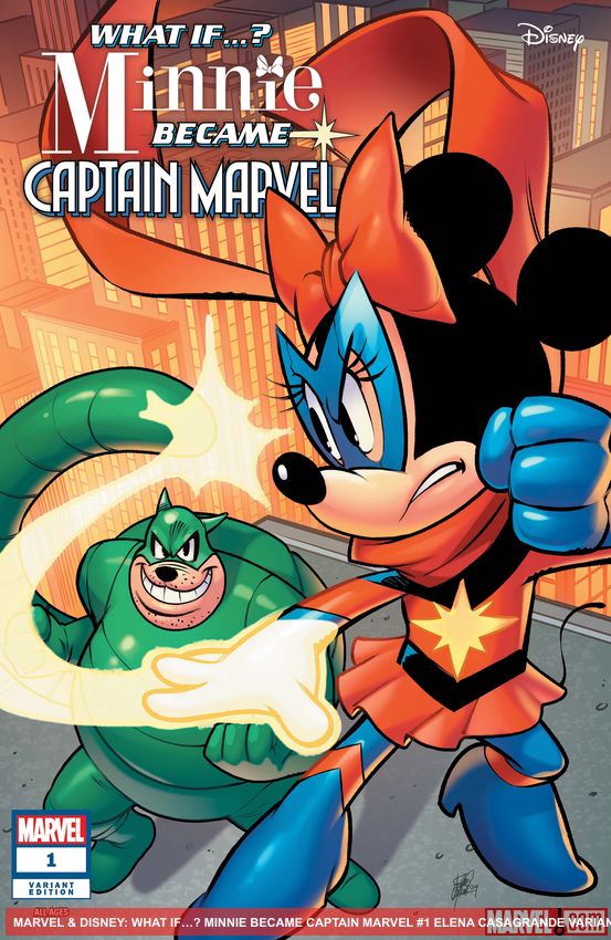MARVEL & DISNEY: WHAT IF…? MINNIE BECAME CAPTAIN MARVEL (2025) #1 (Variant)
