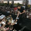 Hugh Jackman at the ''X-Men Origins: Wolverine'' movie premiere in Tempe, Ariz.