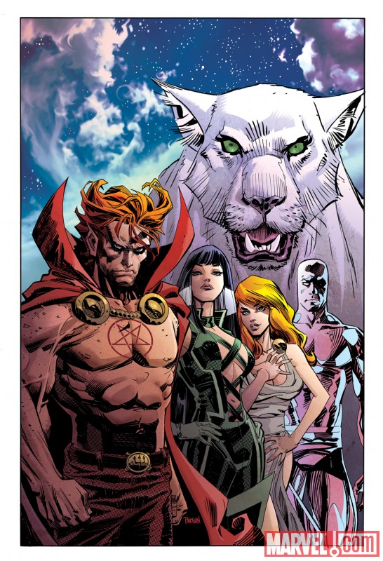 CHAOS WAR: GOD SQUAD #1 cover by Dan Panosian
