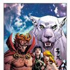 CHAOS WAR: GOD SQUAD #1 cover by Dan Panosian