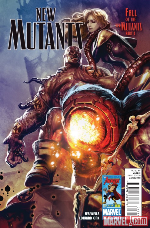 NEW MUTANTS #18 cover by Dave Wilkins