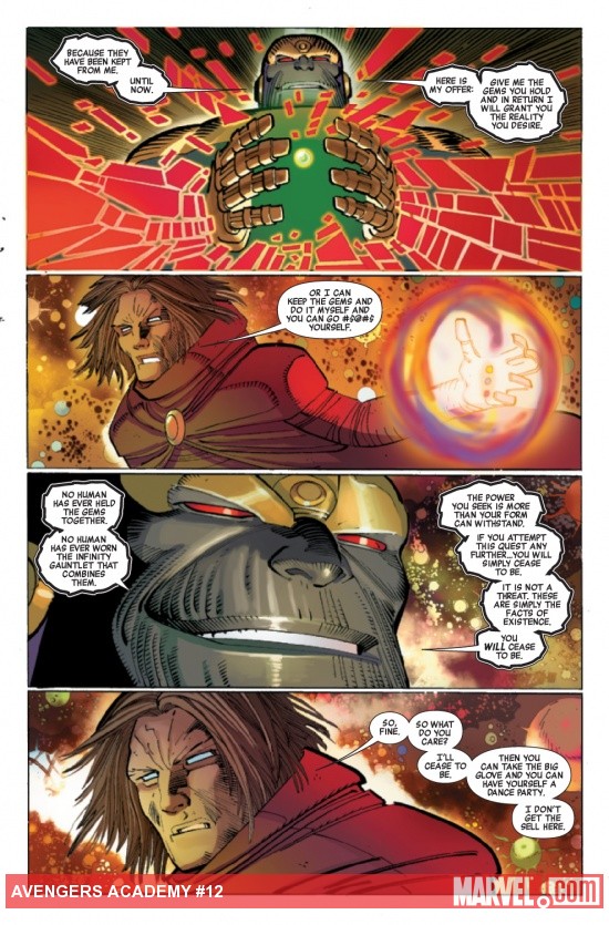 Avengers #12 preview art by John Romita Jr