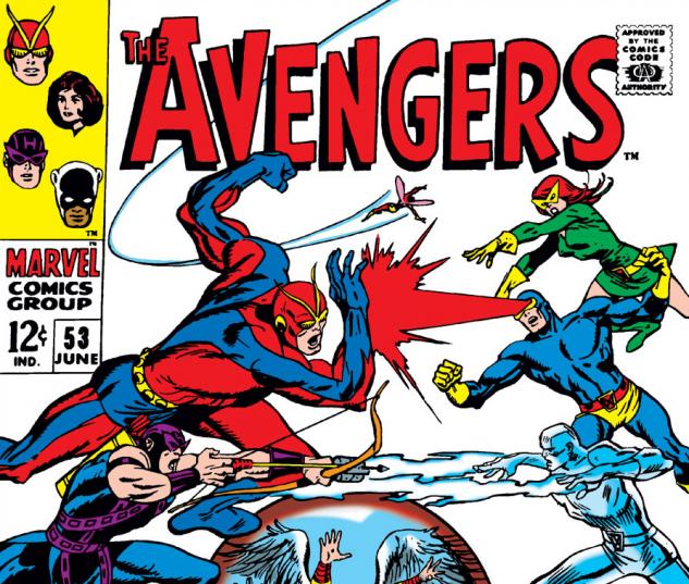 Avengers (1963) #53 cover