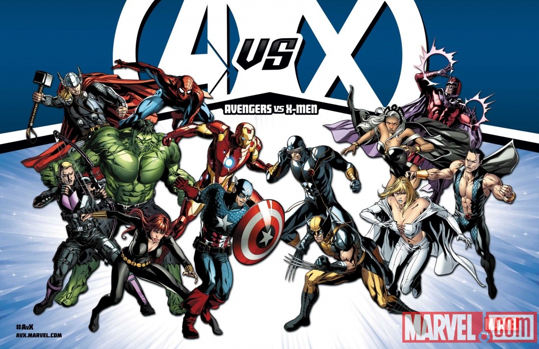 Avengers VS X-Men litho-size promo