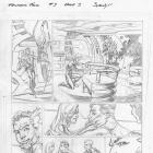 Fantastic Four (2012) #1 preview pencils by Mark Bagley
