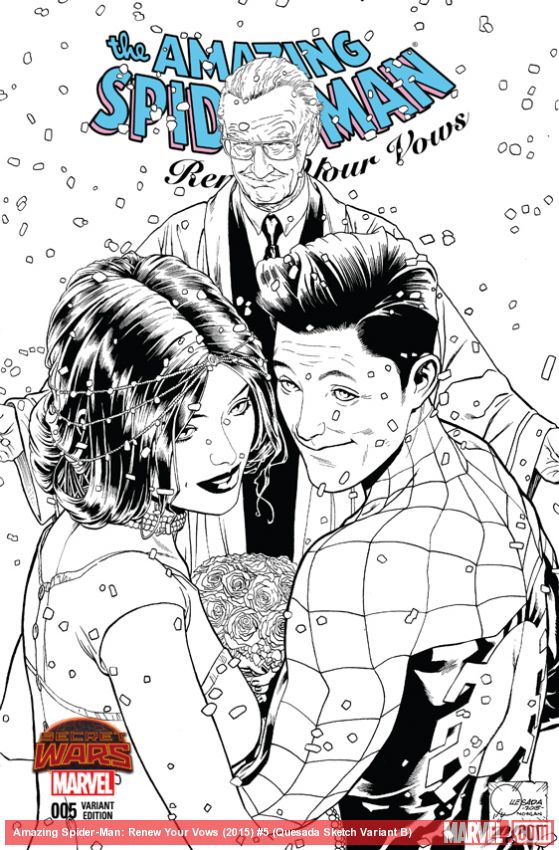 Amazing Spider-Man: Renew Your Vows (2015) #5 (Quesada Sketch Variant B)
