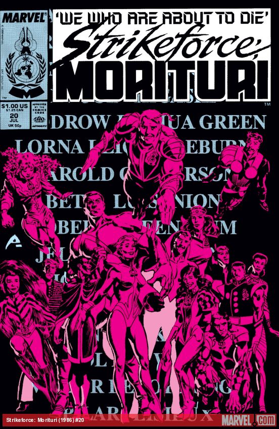 Strikeforce: Morituri (1986) #20