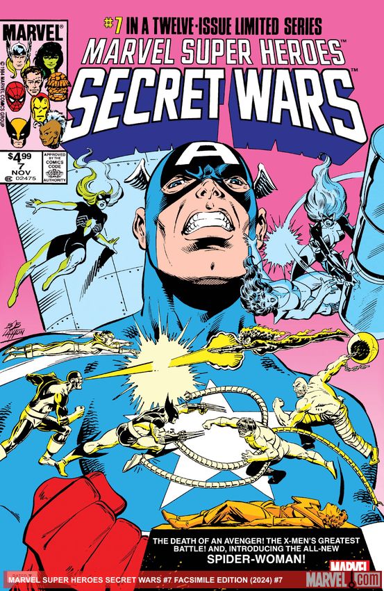 MARVEL SUPER HEROES SECRET WARS: FACSIMILE EDITION (2024) #7