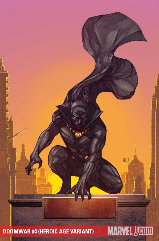 Doomwar (2010) #4 (HEROIC AGE VARIANT)