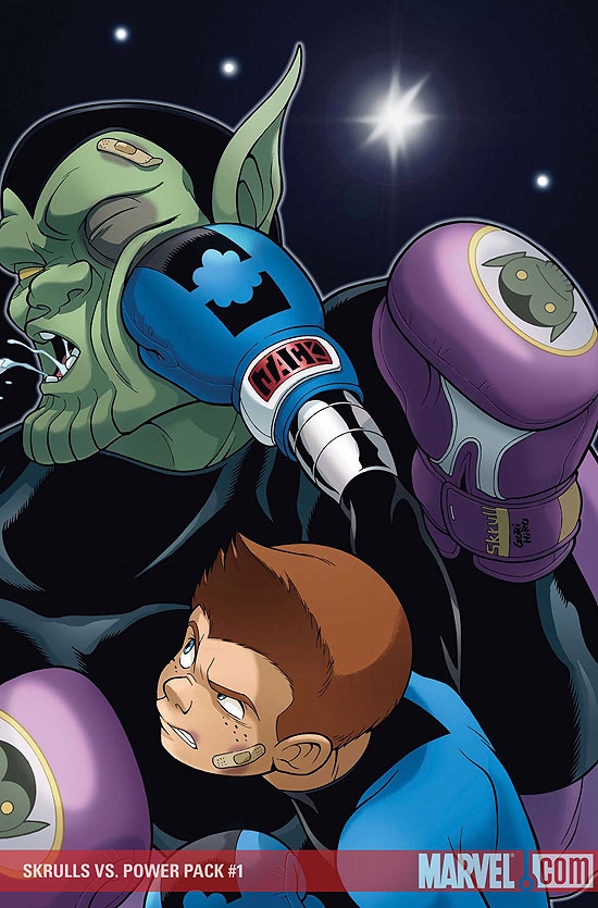 SKRULLS VS. POWER PACK #1