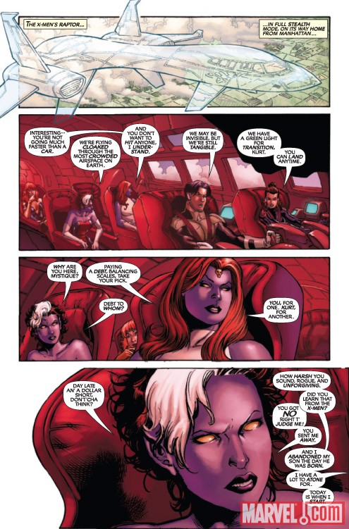 X-MEN FOREVER 2 #4 preview art by Rodney Buchemi