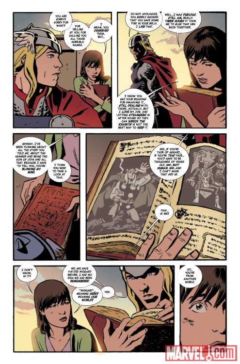 THOR: THE MIGHTY AVENGER #2 preview art by Chris Samnee