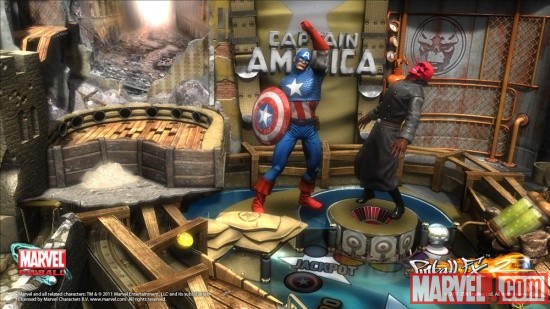 Marvel Pinball: Captain America Trailer