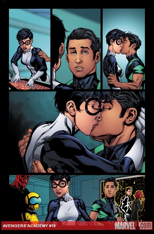 Avengers Academy #19 preview art by Tom Raney
