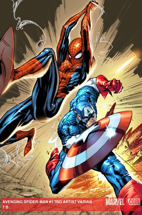 Avenging Spider-Man #1 variant cover by J. Scott Campbell