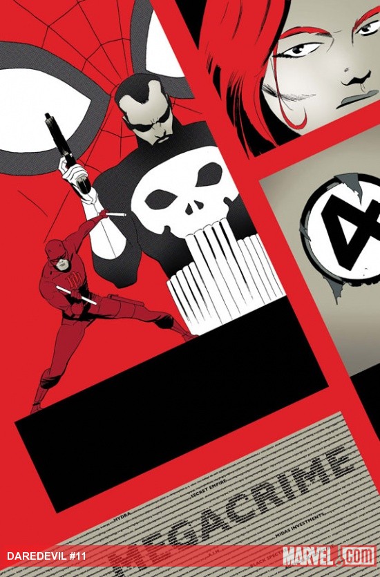 Daredevil (2011) #11 cover by Marcos Martin