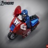 Captain America's Avenging Cycle from LEGO's Marvel's The Avengers collection