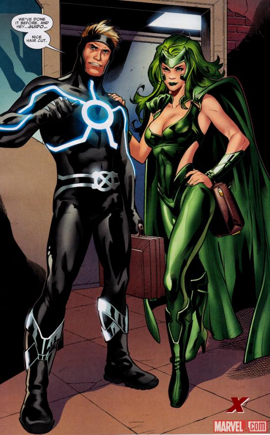 Havok & Polaris by Emanuela Lupacchino