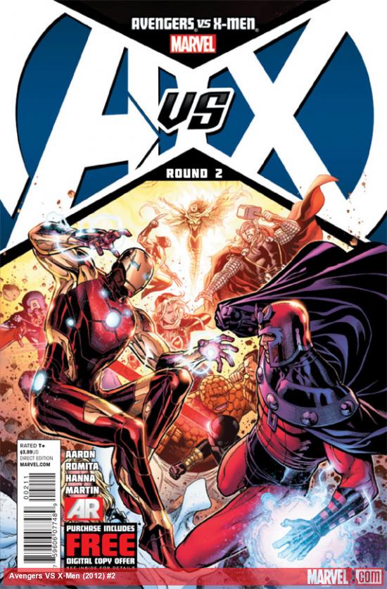 Avengers VS X-Men #2 cover art by Jim Cheung