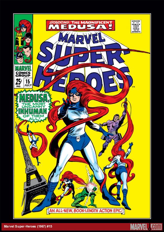 Marvel Super-Heroes (1967) #15 Cover