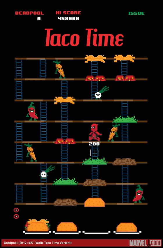 Deadpool (2012) #27 (Waite Taco Time Variant)