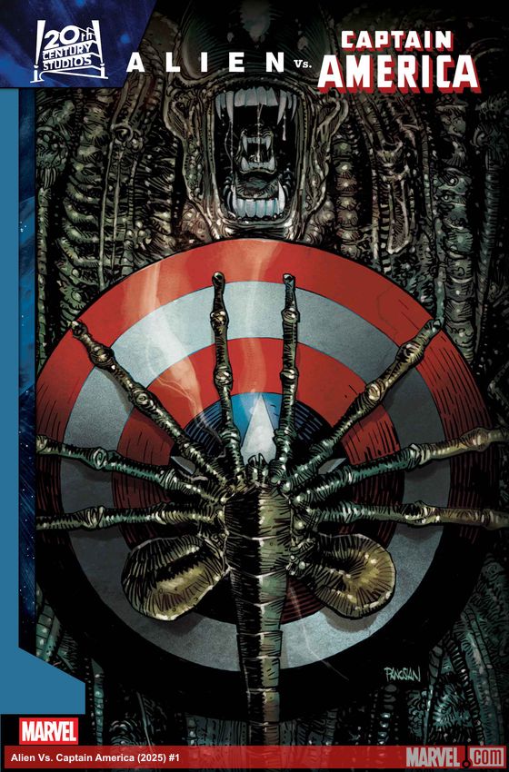 Alien Vs. Captain America (2025) #1 (Variant)