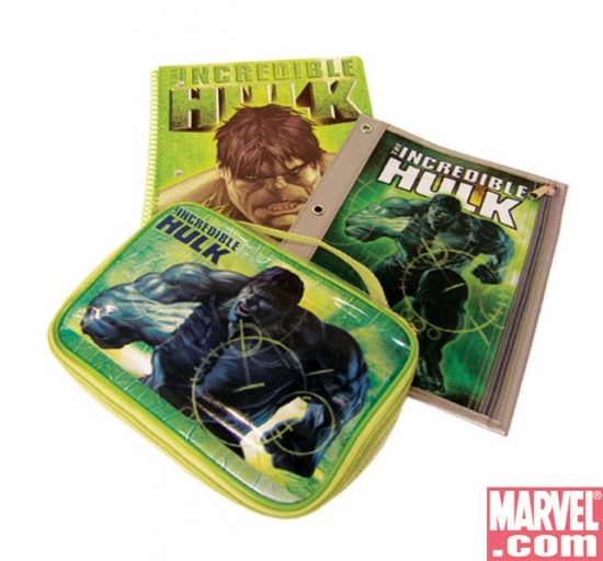 Incredible Hulk notebooks and case by Fashion Accessory Bazaar