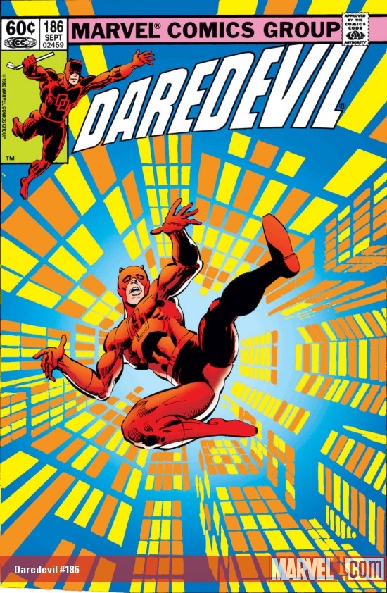 DAREDEVIL #186 COVER