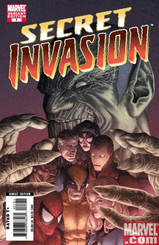 SECRET INVASION #1 McNiven Cover