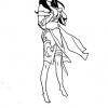 5 Ronin Psylocke sketch by Goran Parlov