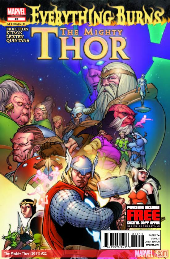 THE MIGHTY THOR 22 (WITH DIGITAL CODE)